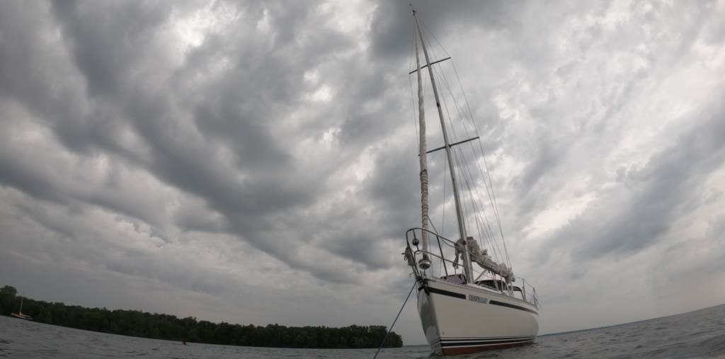 Waupoos to Kerr Bay Chicken Jibe Foghorn Lullaby