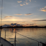 Sunset-Huckeberry-Island