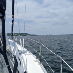 motoring toward glenora ferry